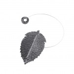 1 Embrasse aimant�e patine Feuille noir