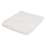 Drap de bain tencel 100 x 150 cm Ciselle blanc