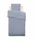 Housse de couette + 1 taie 140 x 200 cm Lilie bleu