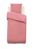 Housse de couette + 1 taie 140 x 200 cm Lilie rose