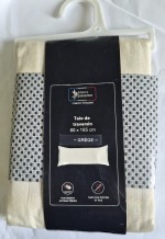 Leboncoin Taie de traversin uni 80 x 185 cm Passion grege