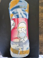 Leboncoin Plaid Simpsons Homer 125 x 160 cm