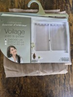 Leboncoin Voilage 60x90cm Horizon taupe