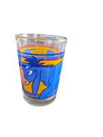 Verre Bourriquet et Winnie l�Ourson