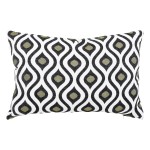Coussin jacquard 38 x 58 cm Twisted Lime