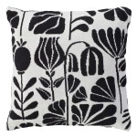 Coussin effet tricot 40 x 40 cm Twisted Lime