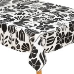 Nappe en coton 150 x 250 cm Twisted Lime