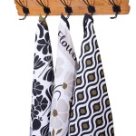 Lot de 3 torchons en coton 45 x 70 cm Twisted Lime