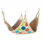 Hamac avec crochets 38 x 38 cm cm pour rongeurs Fizi