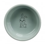 Gamelle nourriture et eau lapin Snuffi vert menthe