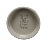 Gamelle nourriture et eau hamster Snufy taupe