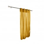 Rideau en coton 140 x 260 cm Kala safran