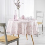 Nappe ronde en tissu