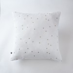 Taie d'oreiller Gaze Coton 60 x 60 cm Gaia Chics Chantilly