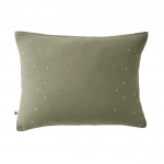 Taie d'oreiller Gaze de Coton 50 x 70 cm Gaia Chic Romarin