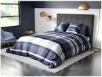 Housse de couette + taie microfibre Scotish