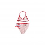 Maillot de bain 2 pi�ces Charmy Kitty 6 ans rouge