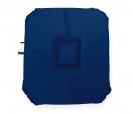 Coussin galette de chaise  4 Coins bleu marine