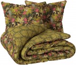 Housse de couette + 2 taies 220 x 240 cm tropicale