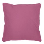 Coussin Passepoil Uni Panama Lilas 40 x 40 cm