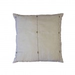 Coussin Jacquard Bicolore Mathis Lin 60 x 60 cm