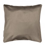 Housse de coussin Shantung Shana Noisette 60 x 60 cm
