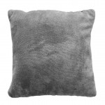 Coussin polyester Flanelle Sweden Gris 40 x 40 cm