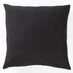 Housse de coussin polyester + Encart Collection Tricot Lenou