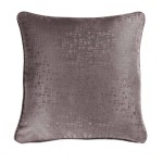 Coussin Passepoil Adamo Jacquard Taupe 60 x 60 cm