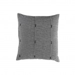 Coussin Jacquard Bicolore Filio Anthracite 40 x 40 cm