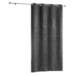 1 Rideau en polyester 140 x 240 cm anthracite Dreamtime