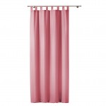 1 Rideau � passants uni  Essentiel corail 140 x 260 cm