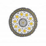 Coussin rond 45 cm Birmanie