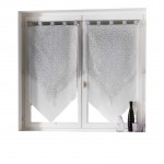 Paire Voilage double Tunis Gris 60x160cm