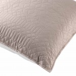 Housse de coussin Cottage 45 cm lin et blanc