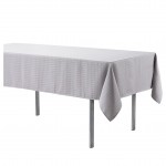 Nappe rectangle Maillon Gris 140 x 300 cm
