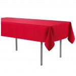 Nappe rectangle maillon Rouge 140 x 300 cm