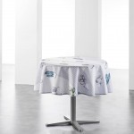 Nappe ronde en tissu