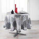 Nappe ronde en tissu