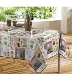 Nappe rectangle PVC marche fermier