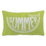 Coussin dhoussable Pacifique summer anis