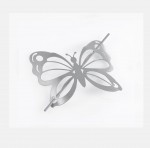 1 Embrasse broche Farfalina gris