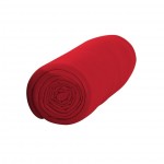 Drap housse en coton 140 x 190 cm Line rouge