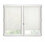 Paire de Rideaux Voile brise bise ecru 60 x 90 cm