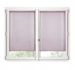 Paire de Rideaux Voile brise bise blush 60 x 90 cm