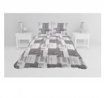 Couvre lit microfibre + taies 240 x 260 cm Provence