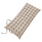 Matelas de sol 60 x 120 cm velours Cesar beige