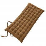 Matelas de sol 60 x 120 cm velours Cesar camel