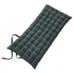 Matelas de sol 60 x 120 cm velours Cesar ardoise