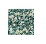 Gravier d�coratif vert bleu pour aquarium 900 g